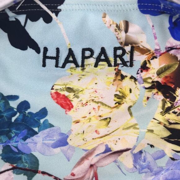 Hapari Womens Floral Halter SPF 50+ Tankini Top Swimwear Multicolor Small - Picture 6 of 14